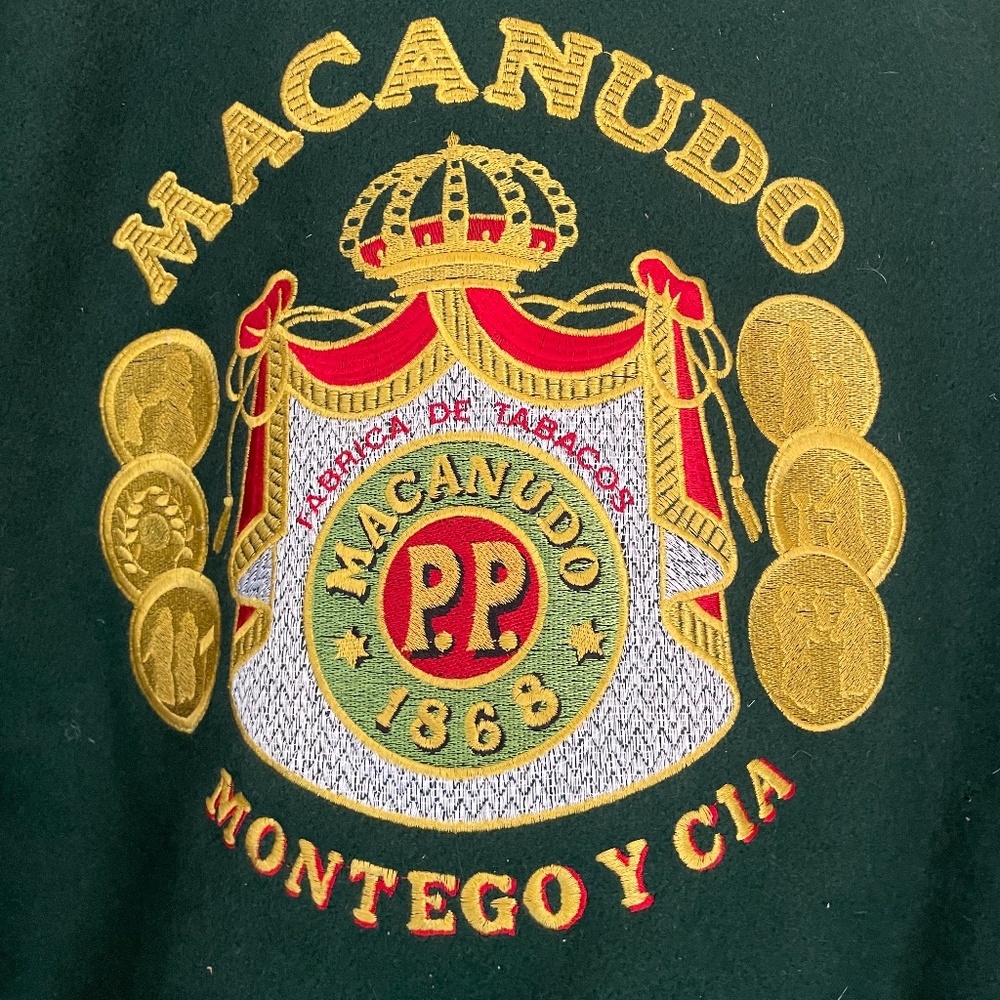 Macanudo cigar jacket - men’s large